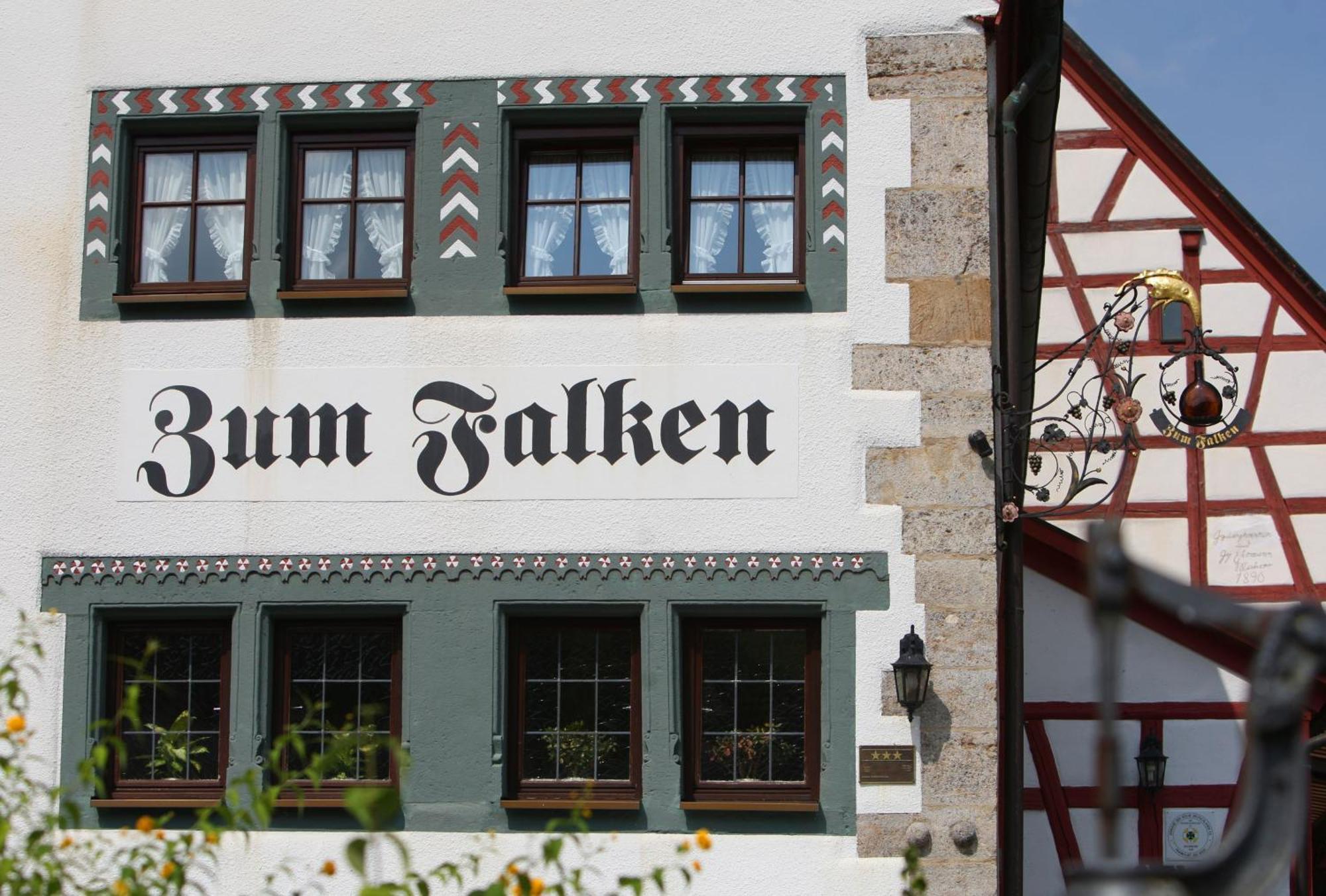 Landhaus Zum Falken Hotel Tauberzell Exterior photo