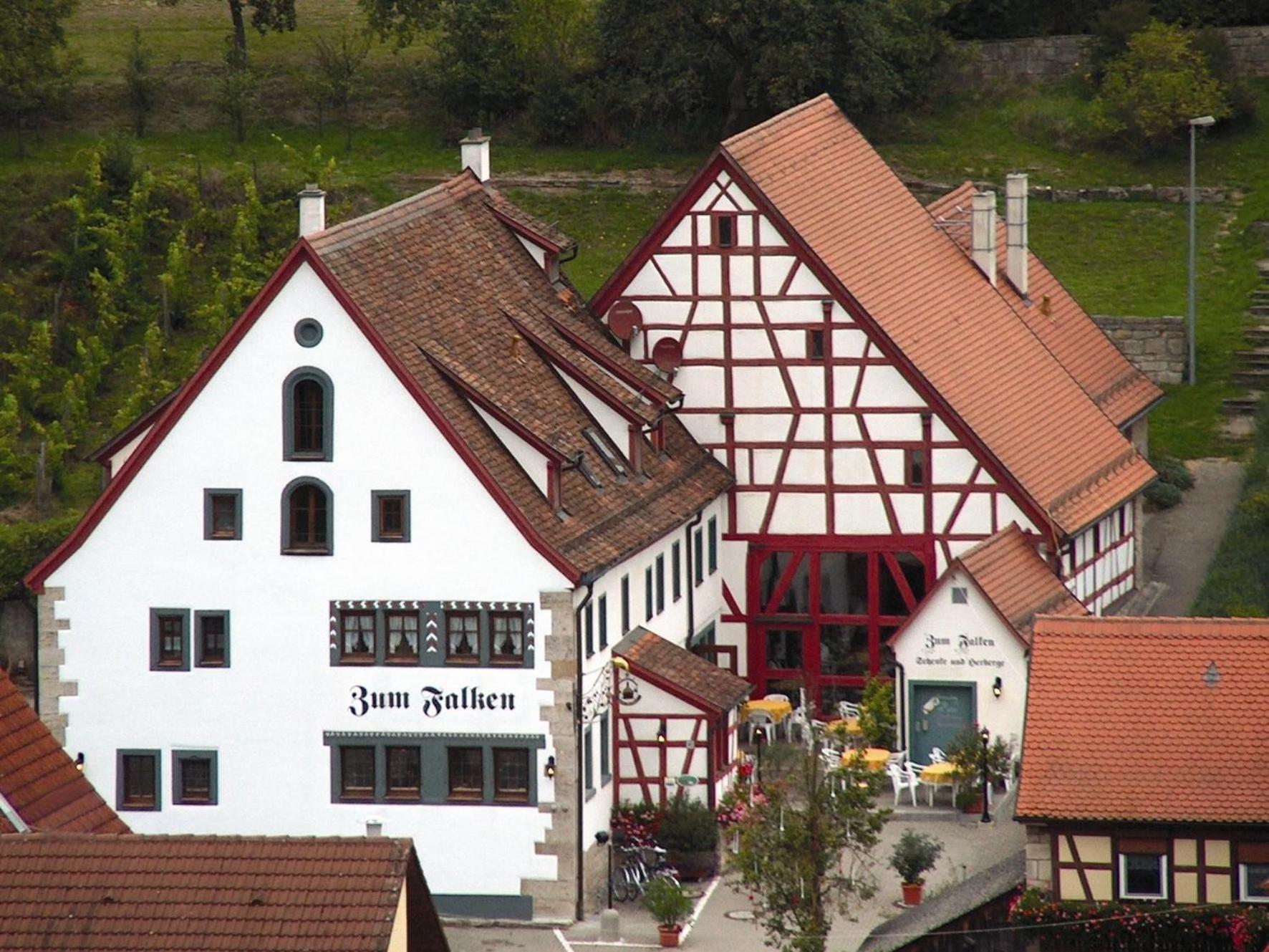 Landhaus Zum Falken Hotel Tauberzell Exterior photo