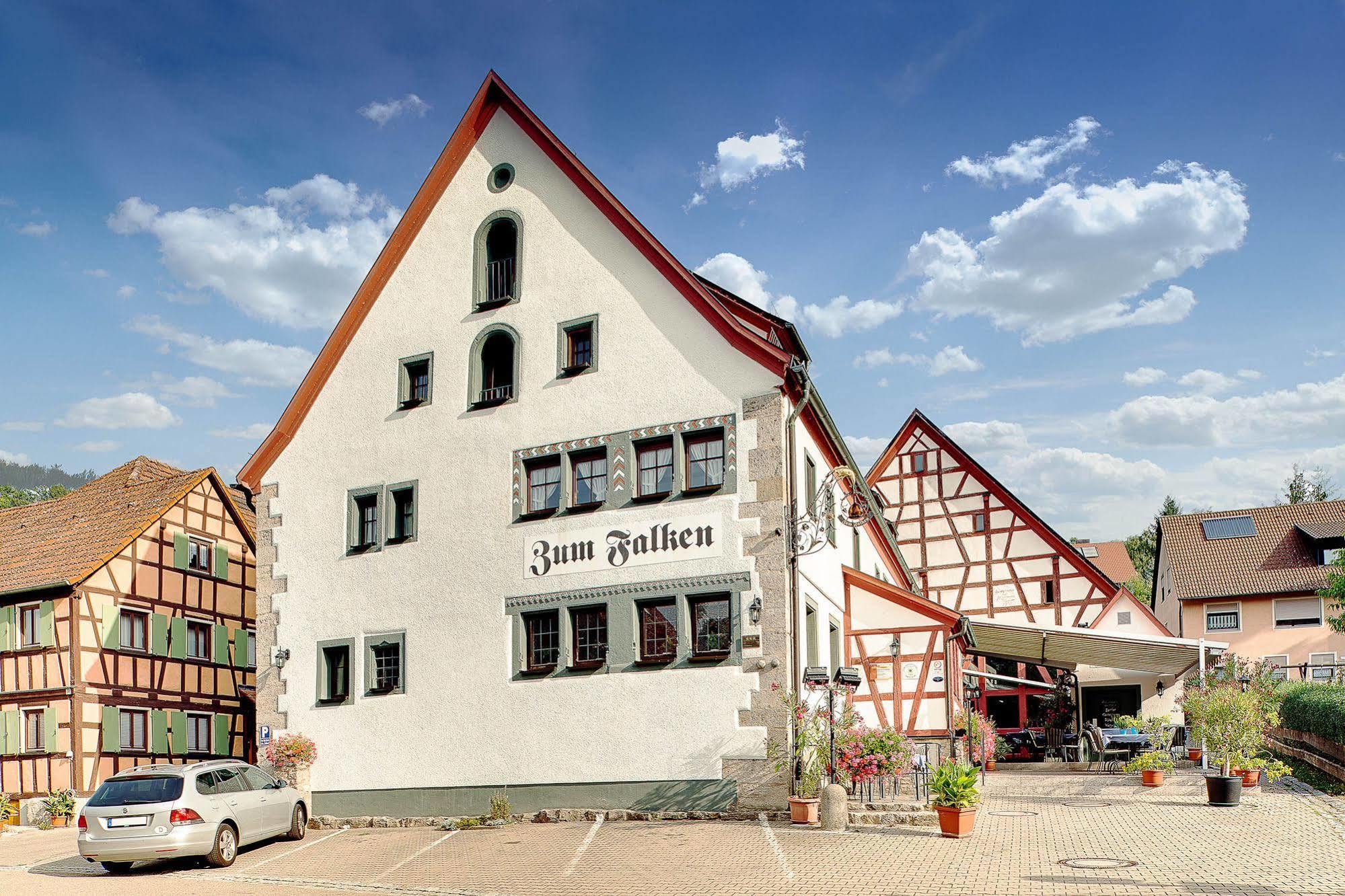 Landhaus Zum Falken Hotel Tauberzell Exterior photo